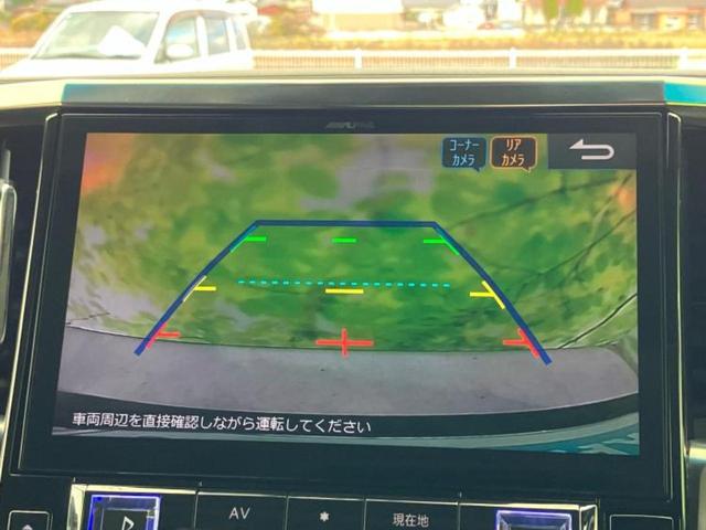 アルファード Ｓ　Ｃパッケージ　新品タイヤ／サンルーフ／社外　１１インチ　メモリーナビ／フリップダウンモニター　社外　１２．８インチ／トヨタセーフティセンス／両側電動スライドドア／エアーシート　前席／シート　合皮／電動バックドア（12枚目）