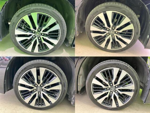 アルファード Ｓ　Ｃパッケージ　新品タイヤ／サンルーフ／社外　１１インチ　メモリーナビ／フリップダウンモニター　社外　１２．８インチ／トヨタセーフティセンス／両側電動スライドドア／エアーシート　前席／シート　合皮／電動バックドア（60枚目）