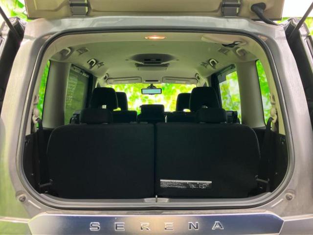 セレナ ハイウェイスターＶ　保証書／純正　１０インチ　ＳＤナビ／フリップダウンモニター　純正　１２．８インチ／インテリジェントルームミラー／衝突安全装置／両側電動スライドドア／シートヒーター　前席／アラウンドビューモニター（27枚目）