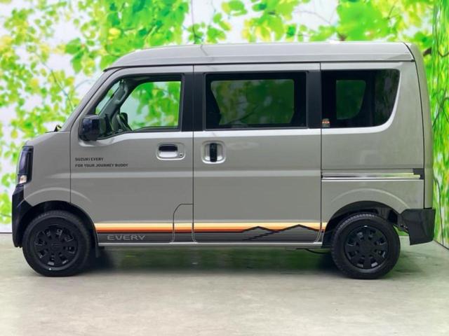 エブリイ Ｊリミテッド　保証書／社外　１０インチ　ＳＤナビ／両側電動スライドドア／シートヒーター／車線逸脱防止支援システム／ヘッドランプ　ＬＥＤ／ＥＢＤ付ＡＢＳ／横滑り防止装置／アイドリングストップ／フルセグＴＶ（2枚目）