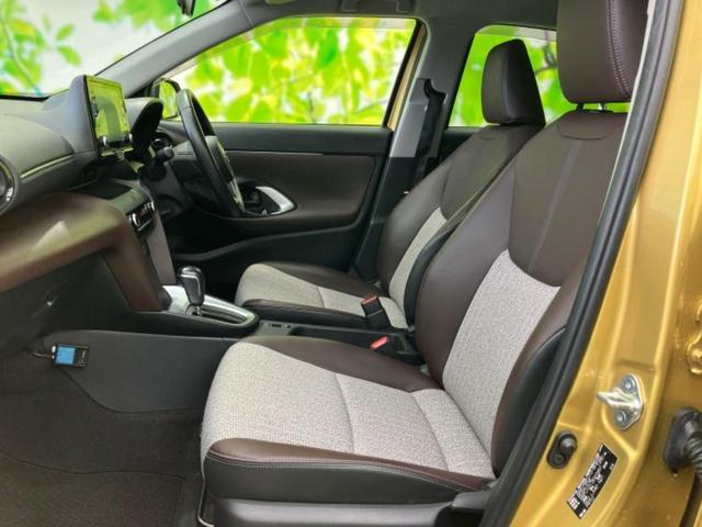 ヤリスクロス ハイブリッドＺ　新品タイヤ／保証書／ディスプレイオーディオ＋ナビ８インチ／トヨタセーフティセンス／シートヒーター／車線逸脱防止支援システム／シート　ハーフレザー／電動バックドア／ドライブレコーダー　社外　バックカメラ（7枚目）