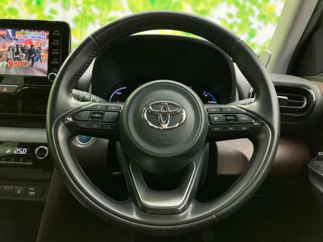 ヤリスクロス ハイブリッドＺ　新品タイヤ／保証書／ディスプレイオーディオ＋ナビ８インチ／トヨタセーフティセンス／シートヒーター／車線逸脱防止支援システム／シート　ハーフレザー／電動バックドア／ドライブレコーダー　社外　バックカメラ（15枚目）