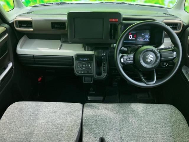 スペーシア ハイブリッドＧ　新品タイヤ／保証書／セーフティサポート（スズキ）／車線逸脱防止支援システム／ヘッドランプ　ＬＥＤ／横滑り防止装置／禁煙車／エンジンスタートボタン／キーレススタートシステム／オートエアコン　オートライト（4枚目）