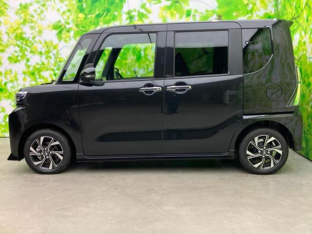 タント カスタムＸ　保証書／ディスプレイオーディオ９インチ／スマートアシスト（トヨタ・ダイハツ）／両側電動スライドドア／シートヒーター　前席／車線逸脱防止支援システム／シート　ハーフレザー／登録済未使用車　バックカメラ（2枚目）