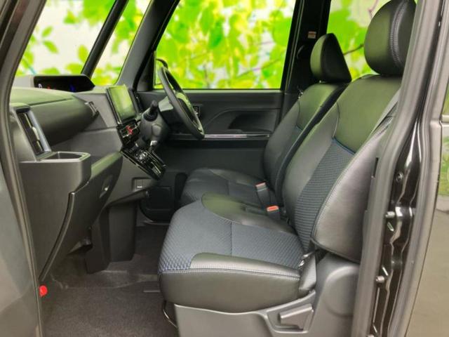 タント カスタムＸ　保証書／ディスプレイオーディオ９インチ／スマートアシスト（トヨタ・ダイハツ）／両側電動スライドドア／シートヒーター　前席／車線逸脱防止支援システム／シート　ハーフレザー／登録済未使用車　バックカメラ（7枚目）