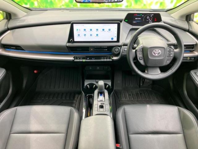 プリウス Z 保証書/ディスプレイオーディオ+ナビ12.3インチ/デジタルインナーミラー/トヨタセーフティセンス/シートヒーター 前席/パノラミックビューモニター/車線逸脱防止支援システム 衝突被害軽減システム(4枚目)