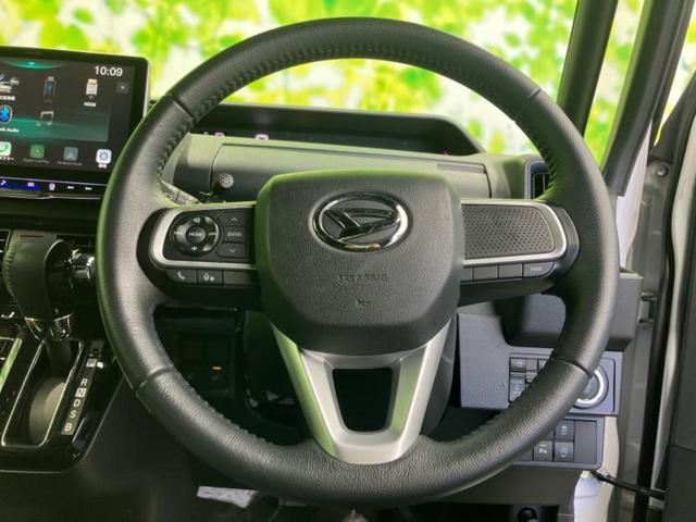 タント カスタムRS 新品タイヤ/ディスプレイオーディオ/衝突安全装置/両側電動スライドドア/シートヒーター 前席/車線逸脱防止支援システム/シート ハーフレザー/ヘッドランプ LED/Bluetooth接続 バックカメラ(12枚目)