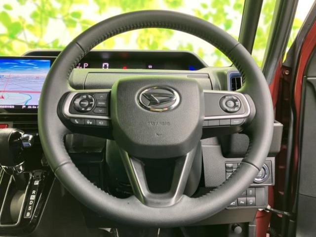 タント カスタムRSスタイルセレクション 保証書/純正 9インチ SDナビ/衝突安全装置/両側電動スライドドア/シートヒーター/パノラマモニター/車線逸脱防止支援システム/シート ハーフレザー/ドライブレコーダー 純正 衝突被害軽減システム(15枚目)