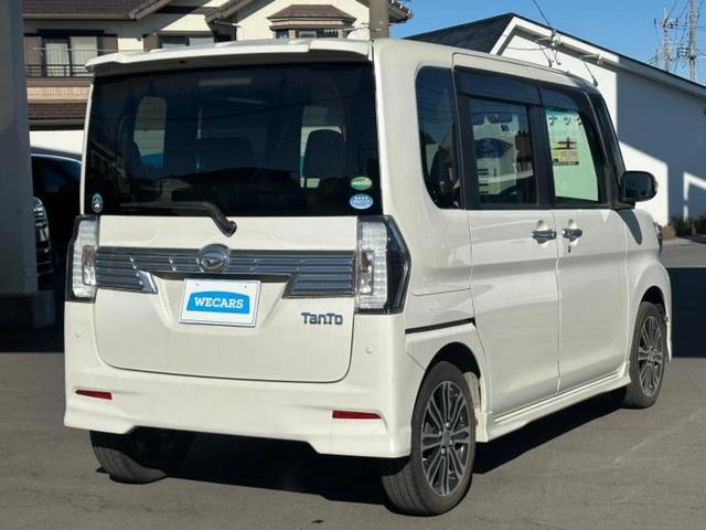 タント カスタムRSトップエディションSA2 新品タイヤ/純正 8インチ SDナビ/フリップダウンモニター/衝突安全装置/両側電動スライドドア/シート ハーフレザー/オートステップ/ヘッドランプ LED/Bluetooth接続/HDMI接続(3枚目)