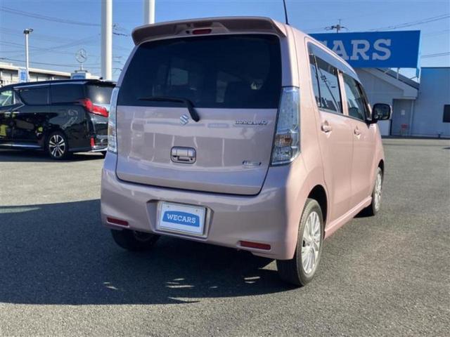ワゴンR FZ 新品タイヤ/社外 SDナビ/レーダーブレーキサポート(スズキ)/シートヒーター 運転席/ETC/EBD付ABS/横滑り防止装置/アイドリングストップ/バックモニター/ワンセグTV バックカメラ(3枚目)