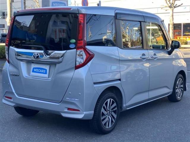 ルーミー カスタムG 新品タイヤ/保証書/純正 9インチ SDナビ/トヨタセーフティセンス/両側電動スライドドア/車線逸脱防止支援システム/ドライブレコーダー 純正/ヘッドランプ LED/Bluetooth接続 DVD再生(3枚目)