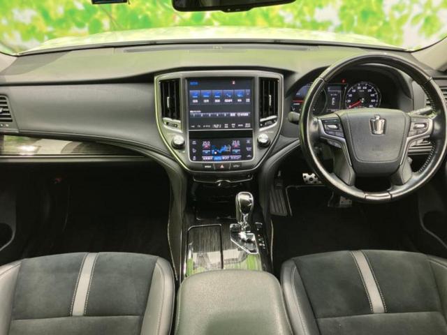 クラウンハイブリッド ハイブリッドアスリートS Jフロンティアリミテッド 新品タイヤ/純正 SDナビ/衝突安全装置/車線逸脱防止支援システム/シート ハーフレザー/ドライブレコーダー 社外/ヘッドランプ LED/Bluetooth接続/ETC/EBD付ABS バックカメラ(4枚目)