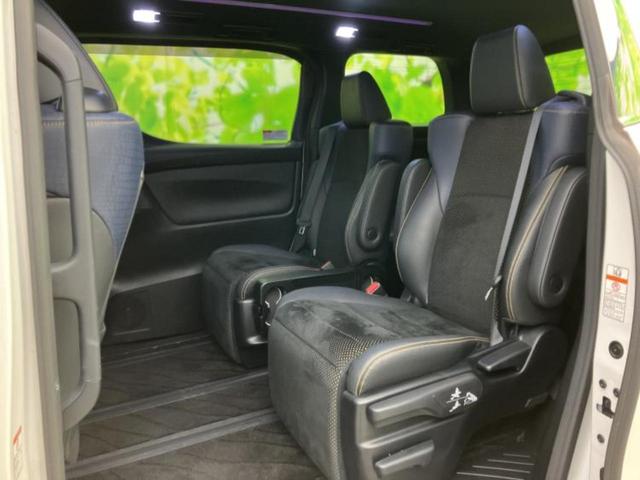 ヴェルファイア Ｚ　Ａエディションゴールデンアイズ　社外　１１インチ　ナビ／フリップダウンモニター　社外　１２．８インチ／両側電動スライドドア／シート　ハーフレザー／電動バックドア／ヘッドランプ　ＬＥＤ／Ｂｌｕｅｔｏｏｔｈ接続／ＥＴＣ　後席モニター（8枚目）