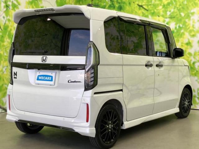Ｎ－ＢＯＸカスタム Ｌ・ターボスタイルプラスブラック　保証書／純正　１０インチ　ＳＤナビ／ホンダセンシング／両側電動スライドドア／シートヒーター　前席／車線逸脱防止支援システム／シート　ハーフレザー／ヘッドランプ　ＬＥＤ／Ｂｌｕｅｔｏｏｔｈ接続　ＥＴＣ（3枚目）