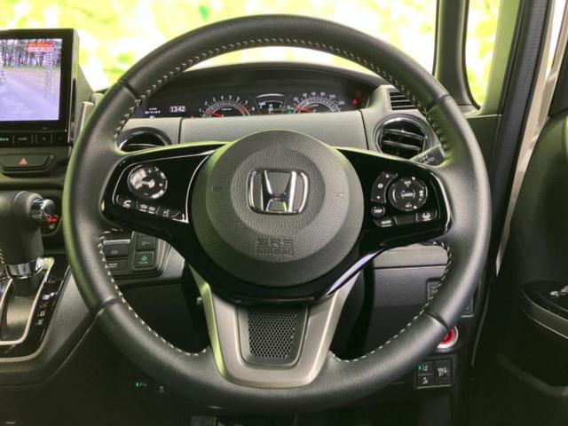 Ｎ－ＢＯＸカスタム Ｌ・ターボスタイルプラスブラック　保証書／純正　１０インチ　ＳＤナビ／ホンダセンシング／両側電動スライドドア／シートヒーター　前席／車線逸脱防止支援システム／シート　ハーフレザー／ヘッドランプ　ＬＥＤ／Ｂｌｕｅｔｏｏｔｈ接続　ＥＴＣ（15枚目）