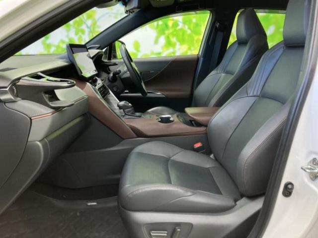 ハリアー Ｚレザーパッケージ　サンルーフ／ＪＢＬ／保証書／純正　ＳＤナビ／デジタルインナーミラー／衝突安全装置／シートヒーター／パノラミックビューモニター／車線逸脱防止支援システム／シート　フルレザー／電動バックドア　革シート（7枚目）