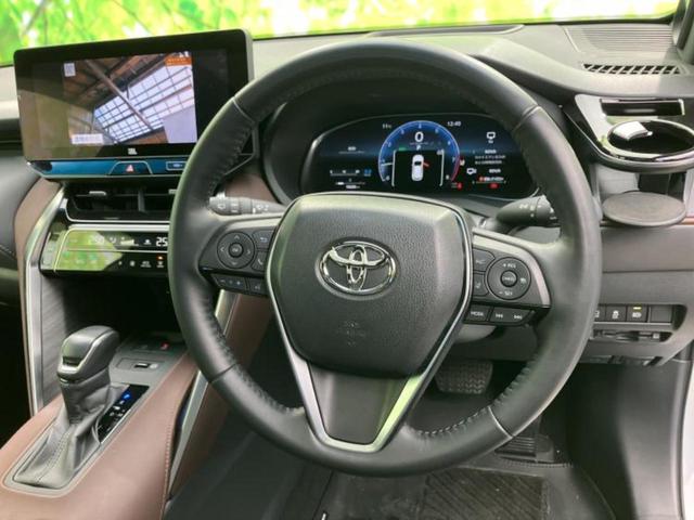 ハリアー Ｚレザーパッケージ　サンルーフ／ＪＢＬ／保証書／純正　ＳＤナビ／デジタルインナーミラー／衝突安全装置／シートヒーター／パノラミックビューモニター／車線逸脱防止支援システム／シート　フルレザー／電動バックドア　革シート（15枚目）