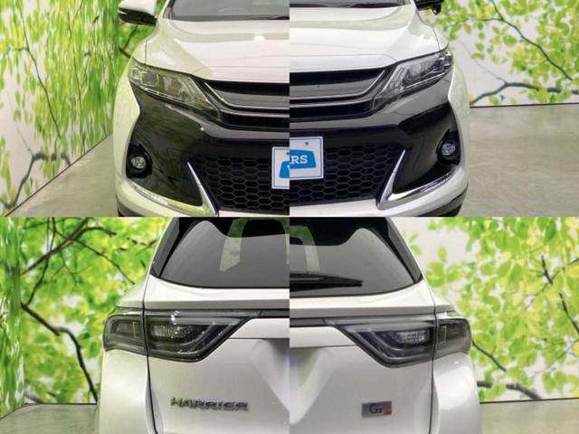 ハリアー エレガンスGs 新品タイヤ/サンルーフ/社外 SDナビ/シート ハーフレザー/ヘッドランプ LED/ETC/EBD付ABS/横滑り防止装置/アイドリングストップ/バックモニター/フルセグTV/エアバッグ 運転席(44枚目)