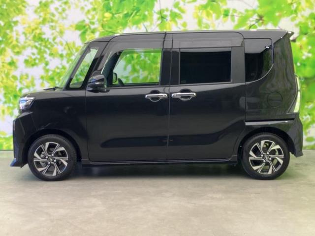 タント カスタムＸ　保証書／社外　ＳＤナビ／スマートアシスト（トヨタ・ダイハツ）／両側電動スライドドア／シートヒーター　前席／車線逸脱防止支援システム／シート　ハーフレザー／ドライブレコーダー　前後　衝突被害軽減システム（2枚目）