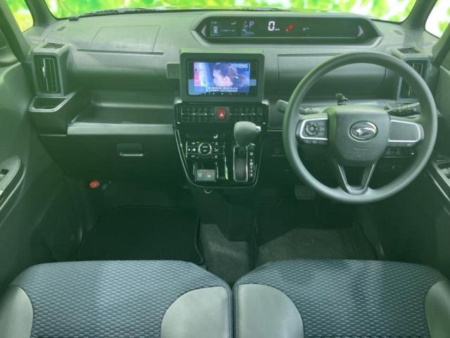 タント カスタムＸ　保証書／社外　ＳＤナビ／スマートアシスト（トヨタ・ダイハツ）／両側電動スライドドア／シートヒーター　前席／車線逸脱防止支援システム／シート　ハーフレザー／ドライブレコーダー　前後　衝突被害軽減システム（4枚目）