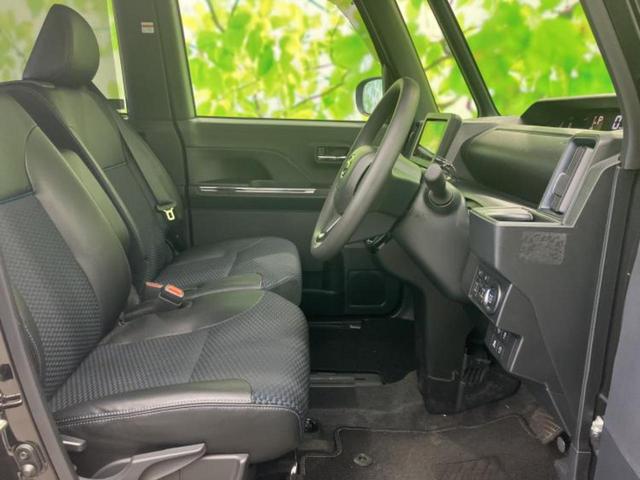 タント カスタムＸ　保証書／社外　ＳＤナビ／スマートアシスト（トヨタ・ダイハツ）／両側電動スライドドア／シートヒーター　前席／車線逸脱防止支援システム／シート　ハーフレザー／ドライブレコーダー　前後　衝突被害軽減システム（5枚目）