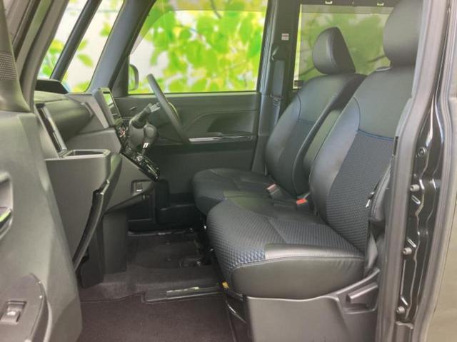 タント カスタムＸ　保証書／社外　ＳＤナビ／スマートアシスト（トヨタ・ダイハツ）／両側電動スライドドア／シートヒーター　前席／車線逸脱防止支援システム／シート　ハーフレザー／ドライブレコーダー　前後　衝突被害軽減システム（7枚目）