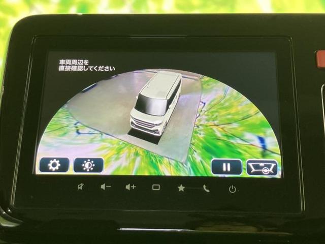 スペーシアカスタム ハイブリッドＸＳターボ　新品タイヤ／保証書／純正　９インチ　ＳＤナビ／セーフティサポート（スズキ）／両側電動スライドドア／シートヒーター　前席／全方位モニター用カメラ／車線逸脱防止支援システム／シート　ハーフレザー　ターボ（14枚目）