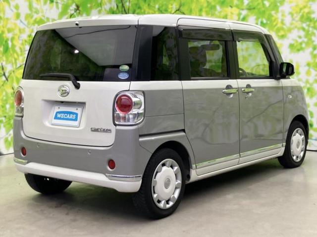 ムーヴキャンバス ＧメイクアップリミテッドＳＡ３　新品タイヤ／保証書／社外　ＳＤナビ／スマートアシスト（トヨタ・ダイハツ）／両側電動スライドドア／パノラマモニター／車線逸脱防止支援システム／Ｂｌｕｅｔｏｏｔｈ接続／ＥＴＣ／ＥＢＤ付ＡＢＳ　全周囲カメラ（3枚目）