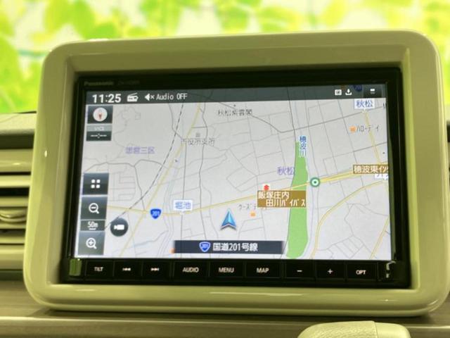 アルトラパン Ｘ　保証書／純正　８インチ　ＳＤナビ／セーフティサポート（スズキ）／シートヒーター　前席／全方位モニター用カメラ／車線逸脱防止支援システム／ドライブレコーダー　前後／ヘッドランプ　ＬＥＤ　全周囲カメラ（10枚目）