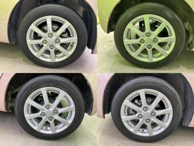 ムーヴ Ｘ　ＳＡ　新品タイヤ／社外　ＳＤナビ／衝突安全装置／ＥＴＣ／ＥＢＤ付ＡＢＳ／横滑り防止装置／アイドリングストップ／ワンセグＴＶ／アルミホイール　純正　１４インチ／パワーウインドウ／エンジンスタートボタン（39枚目）