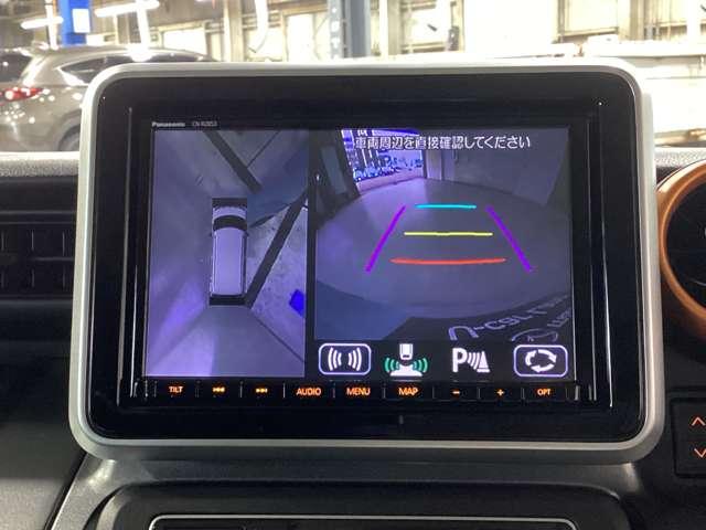 フレアワゴンタフスタイル 660 タフスタイル ハイブリッド XT 両側電動スライドドアアダプティブクルーズ リアコーナーセンサー ターボ フルセグ シートヒーター オートエアコン バックカメラ スマートキー ベンチシート メモリーナビ キーレス アルミホイール(18枚目)