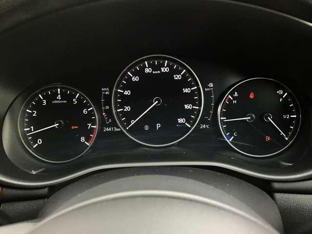 MAZDA3ファストバック 2.0 20S バーガンディ セレクション 2カメラドラレコアダプティブクルーズコン 衝突軽減ブレーキ レーダークルコン i-stop ETC車載器 LED 前席シートヒーター 地デジ ミュージックプレイヤー接続可 ナビ&TV オートハイビーム(6枚目)