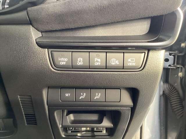 ＭＡＺＤＡ３ファストバック １．５　１５Ｓ　レトロスポーツエディション　アイドリングストップ　メモリーナビ　３６０度ビュー　アルミホイール　運転席パワーシート　ＥＴＣ　ＬＥＤヘッドライト　フルセグ　スマートシティブレーキサポート　パーキングセンサー　前席シートヒーター（8枚目）