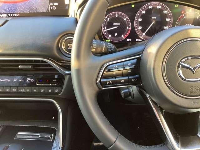 ＣＸ－８０ ３．３　ＸＤハイブリッド　エクスクルーシブ　スポーツ　ディー　ＸＤ　ＨＹＢＲＩＤ　Ｅｘｃｌｕｓｉｖｅ　Ｓｐｏｒｔｓ（６人）　レーダークルーズ　クリアランスソナー　パワーシート　３列シート　シートヒーター　オートマチックハイビーム　バックカメラ　４ＷＤ　革シート（5枚目）