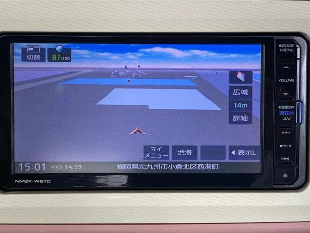 ムーヴキャンバス ＧメイクアップＳＡ２　新品タイヤ／保証書／純正　ＳＤナビ／スマートアシスト（トヨタ・ダイハツ）／両側電動スライドドア／車線逸脱防止支援システム／ドライブレコーダー　前後／ヘッドランプ　ＨＩＤ／Ｂｌｕｅｔｏｏｔｈ接続（9枚目）