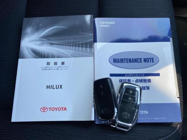 ハイラックス ４ＷＤ　Ｚブラックラリーエディション　新品タイヤ／保証書／社外　ＳＤナビ／トヨタセーフティセンス／車線逸脱防止支援システム／ドライブレコーダー　純正／ヘッドランプ　ＬＥＤ／Ｂｌｕｅｔｏｏｔｈ接続／ＥＴＣ／ＥＢＤ付ＡＢＳ／横滑り防止装置（33枚目）