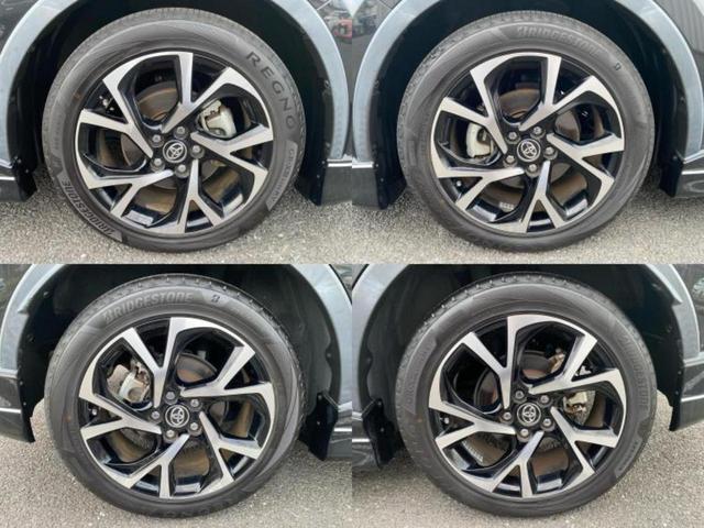 Ｃ－ＨＲ Ｇ　ＬＥＤエディション　新品タイヤ／エアロ／保証書／純正　ＳＤナビ／衝突安全装置／シートヒーター／車線逸脱防止支援システム／シート　ハーフレザー／ドライブレコーダー　純正／ヘッドランプ　ＬＥＤ／ＵＳＢジャック　フルエアロ（55枚目）