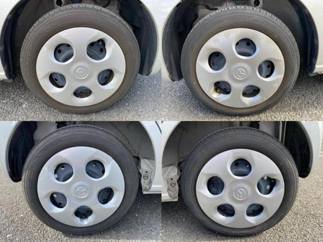 キャロル ＧＬ　新品タイヤ／保証書／衝突安全装置／シートヒーター／車線逸脱防止支援システム／ヘッドランプ　ＬＥＤ／ＥＢＤ付ＡＢＳ／横滑り防止装置／アイドリングストップ／禁煙車／エアバッグ　運転席　衝突被害軽減システム（52枚目）