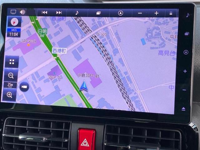 タント カスタムＸ　保証書／純正　１０インチ　メモリーナビ／スマートアシスト（トヨタ・ダイハツ）／両側電動スライドドア／シートヒーター　前席／パノラマモニター／車線逸脱防止支援システム／シート　ハーフレザー　全周囲カメラ（9枚目）