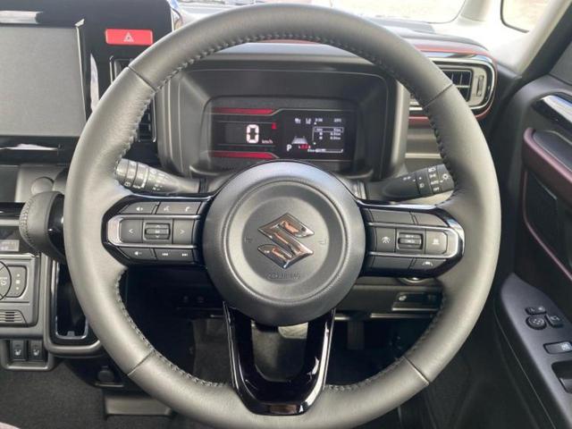 スペーシアカスタム ハイブリッドXS 保証書/両側電動スライドドア/シートヒーター 前席/車線逸脱防止支援システム/シート ハーフレザー/ヘッドランプ LED/EBD付ABS/横滑り防止装置/アイドリングストップ/クルーズコントロール(10枚目)