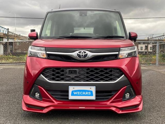 タンク カスタムG-T 新品タイヤ/TRDエアロ/保証書/純正 9インチ SDナビ/フリップダウンモニター 純正 12.8インチ/トヨタセーフティセンス/両側電動スライドドア/車線逸脱防止支援システム 衝突被害軽減システム(48枚目)