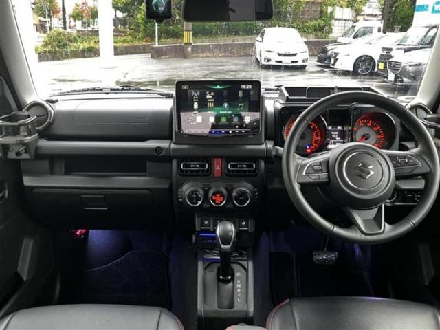 ジムニー ４ＷＤ　ＸＣ　保証書／ディスプレイオーディオ＋ナビ９インチ／セーフティサポート（スズキ）／シートヒーター　前席／車線逸脱防止支援システム／ドライブレコーダー　３６０°／ヘッドランプ　ＬＥＤ　衝突被害軽減システム（4枚目）