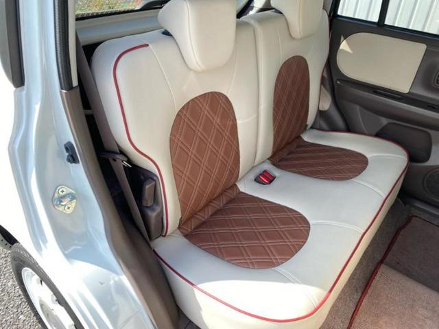 アルトラパンショコラ X 新品タイヤ/保証書/社外 SDナビ/シート 合皮/ヘッドランプ HID/Bluetooth接続/ETC/EBD付ABS/アイドリングストップ/地上波デジタルチューナー/DVD/禁煙車 DVD再生(5枚目)