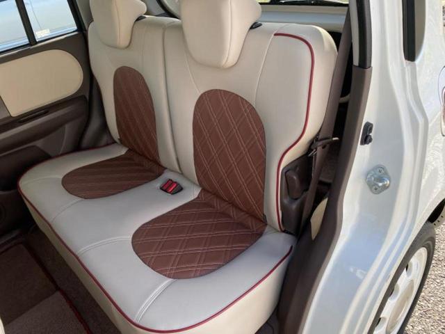 アルトラパンショコラ X 新品タイヤ/保証書/社外 SDナビ/シート 合皮/ヘッドランプ HID/Bluetooth接続/ETC/EBD付ABS/アイドリングストップ/地上波デジタルチューナー/DVD/禁煙車 DVD再生(7枚目)