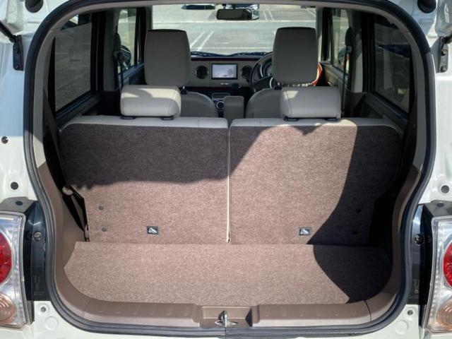 アルトラパンショコラ X 新品タイヤ/保証書/社外 SDナビ/シート 合皮/ヘッドランプ HID/Bluetooth接続/ETC/EBD付ABS/アイドリングストップ/地上波デジタルチューナー/DVD/禁煙車 DVD再生(8枚目)