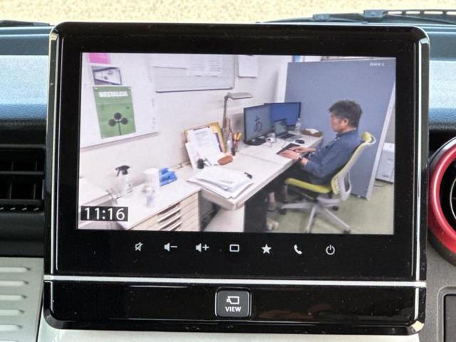 スペーシア ハイブリッドX 新品タイヤ/保証書/純正 9インチ メモリーナビ/デュアルカメラブレーキサポート(スズキ)/両側電動スライドドア/シートヒーター 運転席/全方位モニター/車線逸脱防止支援システム 全周囲カメラ 禁煙車(12枚目)