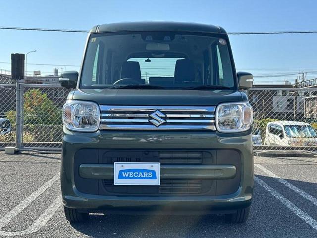 スペーシア ハイブリッドX 新品タイヤ/保証書/純正 9インチ メモリーナビ/デュアルカメラブレーキサポート(スズキ)/両側電動スライドドア/シートヒーター 運転席/全方位モニター/車線逸脱防止支援システム 全周囲カメラ 禁煙車(52枚目)