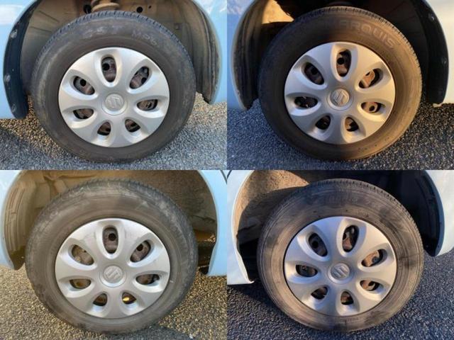 アルト Ｆ　新品タイヤ／社外　メモリーナビ／ワンセグＴＶ／エアバッグ　運転席／エアバッグ　助手席／パワーウインドウ／キーレスエントリー／パワーステアリング／マニュアルエアコン／セキュリティアラーム　盗難防止装置（52枚目）