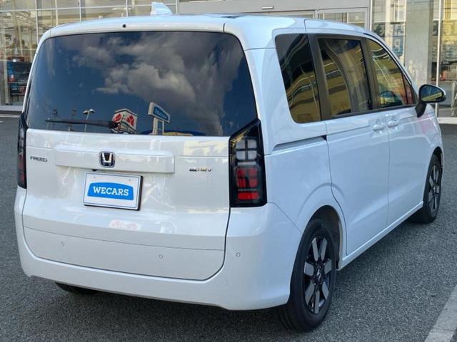 フリード ｅＨＥＶエアーＥＸ　保証書／純正　１１インチ　ＳＤナビ／ホンダセンシング／両側電動スライドドア／シートヒーター／マルチビューカメラシステム／車線逸脱防止支援システム／パーキングアシスト　バックガイド　衝突被害軽減システム（3枚目）