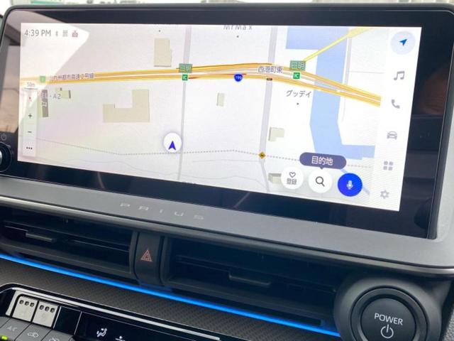 プリウス Ｚ　保証書／ディスプレイオーディオ＋ナビ／デジタルインナーミラー／トヨタセーフティセンス／シートヒーター　前席／パノラミックビューモニター／車線逸脱防止支援システム／シート　合皮　衝突被害軽減システム（9枚目）